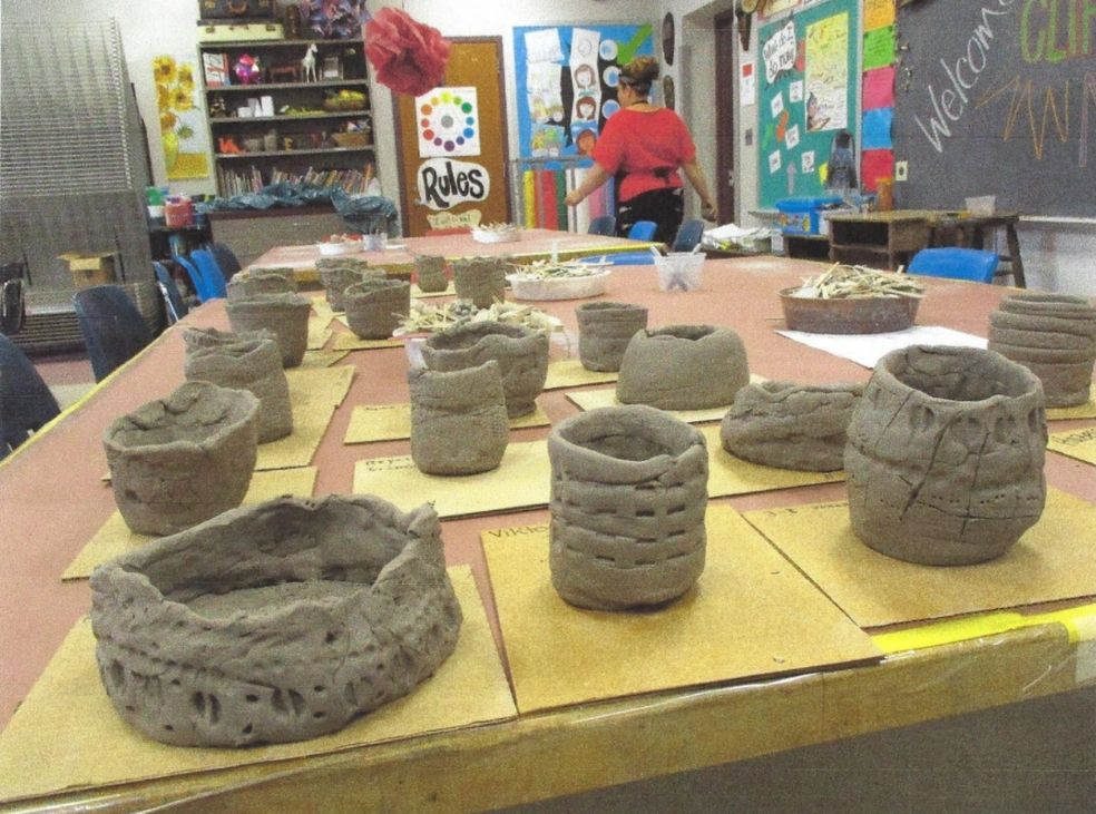 Student pottery project
